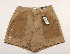 Alpine Design Women's High Rise Corduroy Mixed Fabric Short Size 8 NWT MSRP 58
