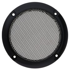 Grille d'Enceinte Bricolage En Métal avec 4 Vis Installation 9,5 * 9,5 Cm