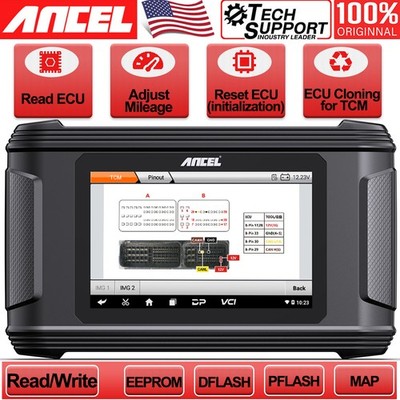 ANCEL EC500 ECU initialization Cloning for TCM Read/Write EEPROM Diagnostics