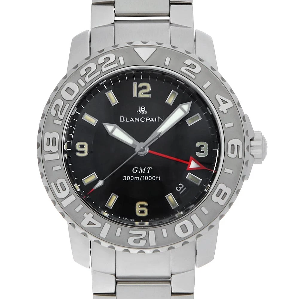 Blancpain — BLANCPAIN Trilogy GMT 2250-1130-71 second hand mens