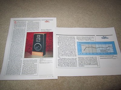 advent maestro speakers