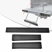 FIT FOR 2009-2014 FORD F-150 FLEXIBLE FLEX STEP TAILGATE MOLDING TRIM BLACK KIT