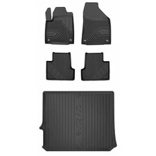 Frogum TPE Tappetini+Portabagagli Set per Jeep Cherokee V dal 2013 TPE set di ta