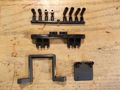 OR-28 Front & Rear Body Mounts & Shock Limiters - Kyosho Ultima 2 Scale Cars