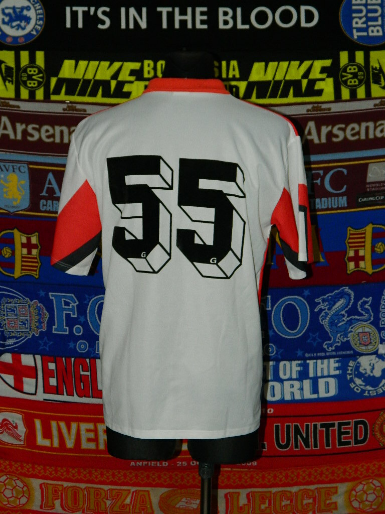 4.5/5 Puma adults XL vintage retro #55 football shirt jersey trikot soccer
