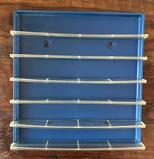 Vintage 1997 Hot Wheels Plastic Hanging Wall Display Case 12.5" x 13" HTF