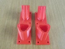 Fits Milwaukee M12 Tool and Battery Holder Mount Red 2 Organizers