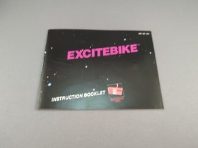* Excitebike - Round Seal Rev-A (Nintendo NES, 1985) Complete CIB 
