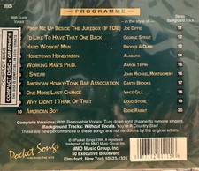 1115 JUKEBOX  POCKET SONGS KARAOKE CDG  LOT MI