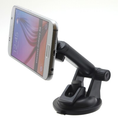Car Mount Magnetic Holder Dash Windshield Telescopic Strong Grip for Smartphones
