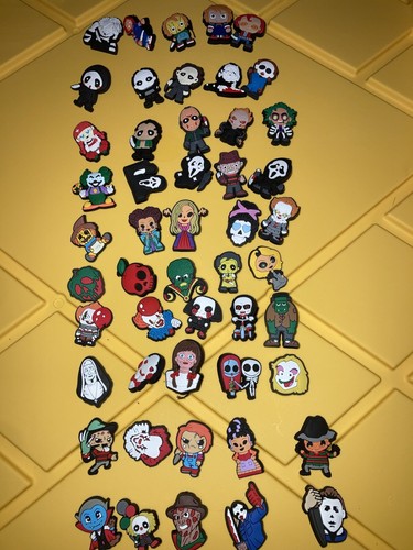 50 Horror Charms Crocs, Schuh Charms, Schuh Pins Michael Myers Ghostface - Bild 2 von 6