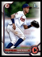 2022 Bowman 1st Edition  Fran Alduey #BP-39 Cleveland Guardians Baseball Card