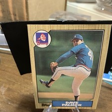 Dave Palmer - 1987 Topps #324 - Atlanta Braves Baseball Card