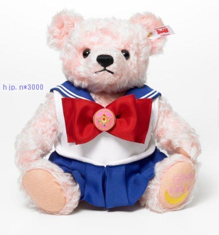 Steiff x Sailor Moon Teddy Bear Doll Figure Costume Anime Steiff x Sailor Moon Teddy Bear Doll Figure Costume Anime