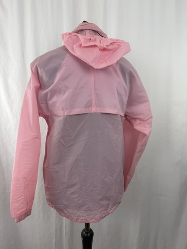 Womens Vintage K-Way Pink Windbreaker Jacket Size 6 Made in France Retro - Picture 13 of 22