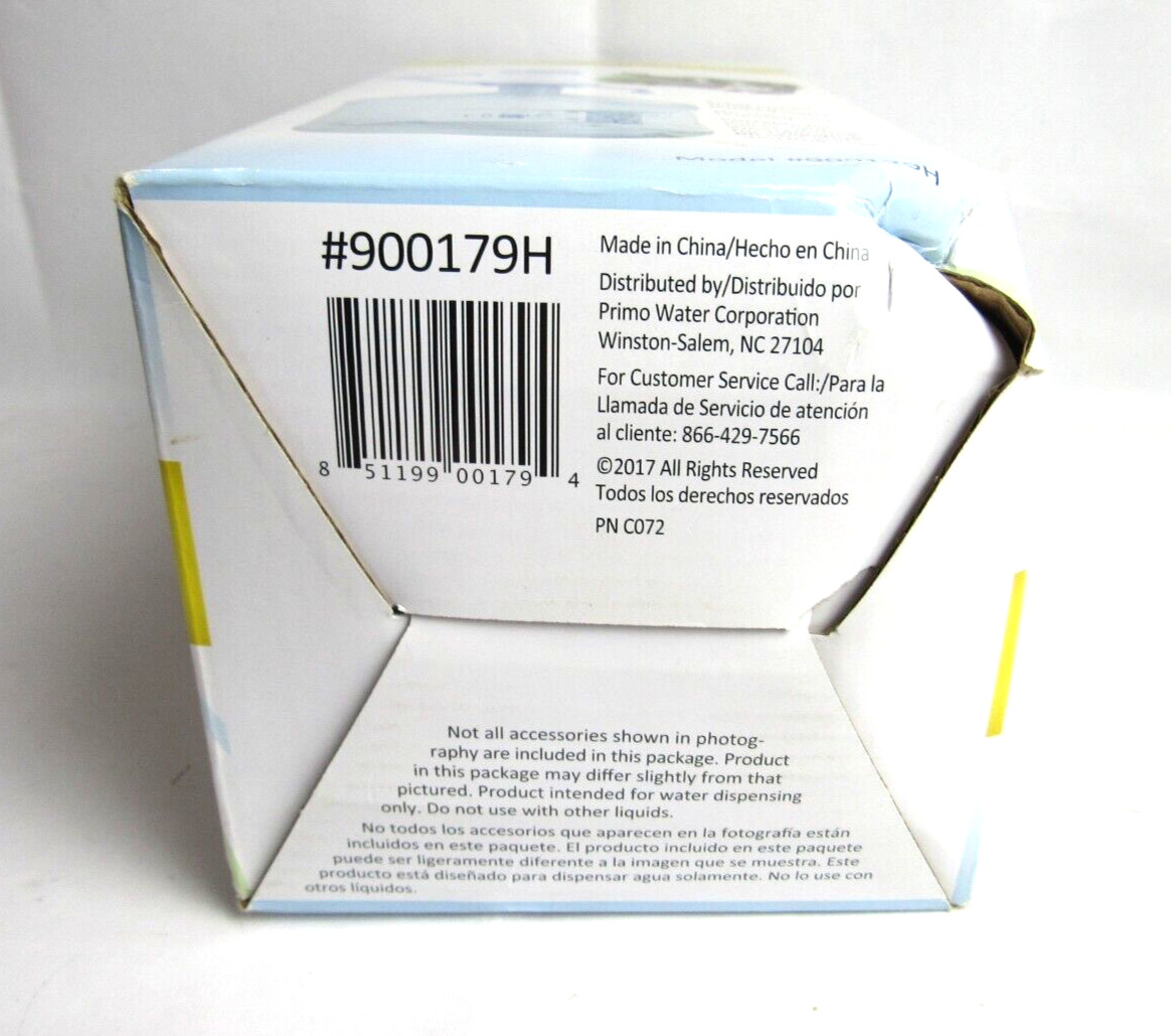 Primo Water And Dispensers Bottled Water Pump Manual Blue and White NIB