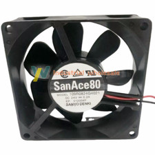 1pc SANYO 109R0824G4021 24V 0.2A 8CM 80 80 25MM two wire inverter cooling fan