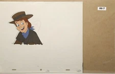 Back To The Future Original Production Drawing And Cel 86-7 Used Cond.