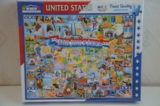 United States of America puzzle 290, White Mountain 1000 pieces, 24"x 30" NIB