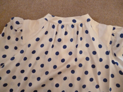 ME+EM SEIDENBLUSE ELFENBEIN/BLAUER SPOT, 6. - Bild 9 von 10