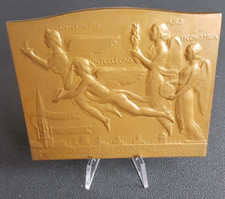 BELGIQUE - BELGIE - MEDAILLE BRONZE EXPO UNIVERSELLE INTERNATIONALE DE 1935.