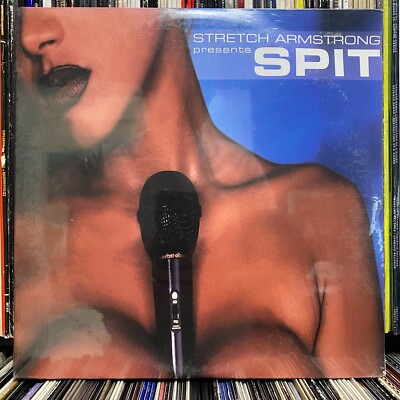 STRETCH ARMSTRONG - SPIT (VINYL 2LP)  2001!!!  RARE!!!  FT + 50 CENT + MOBB DEEP