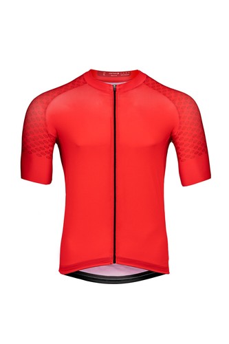 Carnac Men`s Short Sleeve Jersey / Red - Picture 6 of 7