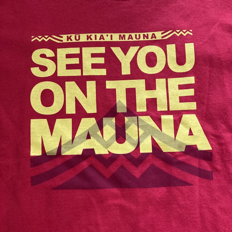 Camiseta Ku Kiaʻi Mauna See You On The Mauna Hawaii Gildan Algodón Niños Talla XS Foto 2 de 4