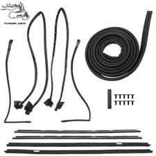 Door & Window Seal Weatherstripping Kit Compatible For Monte Carlo SS 1981-1989