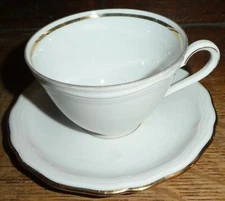 Bavaria White Gold Marie Luise Seltmann Plate Bowl Sugar Creamer Tray Choose PO