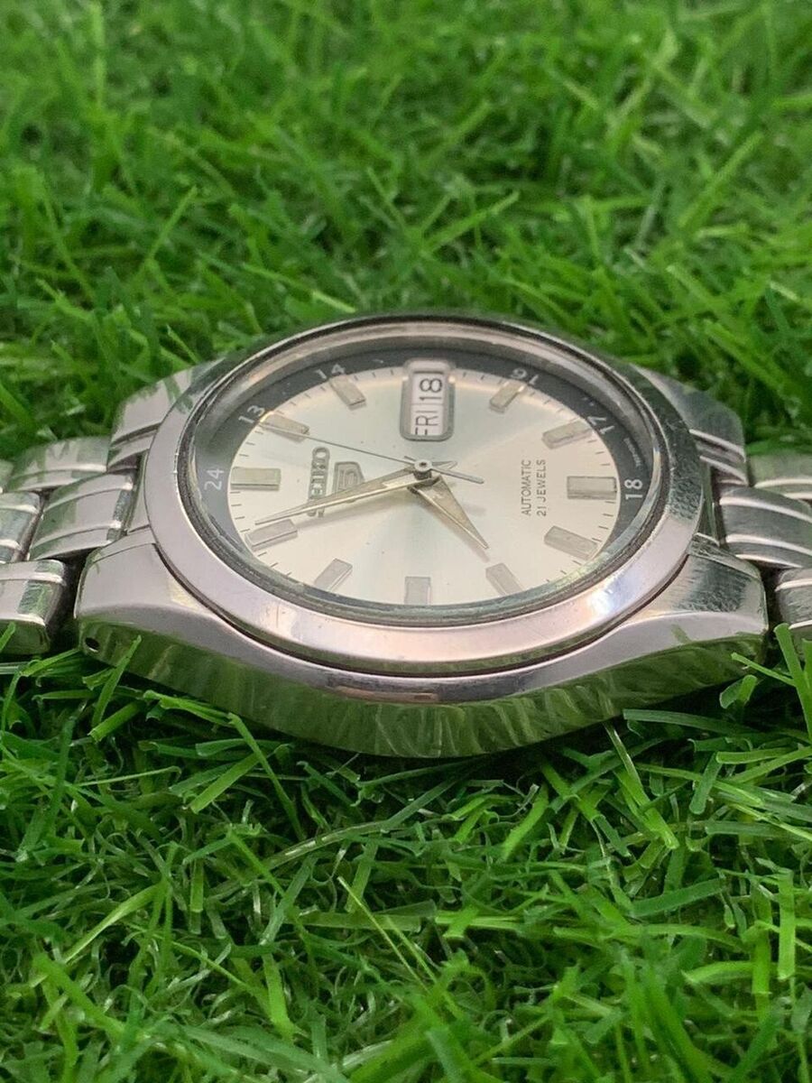 上品スタイル 21 Automatic 5 Seiko Jewels Vintage Time Railway 7S26-03E0 その他