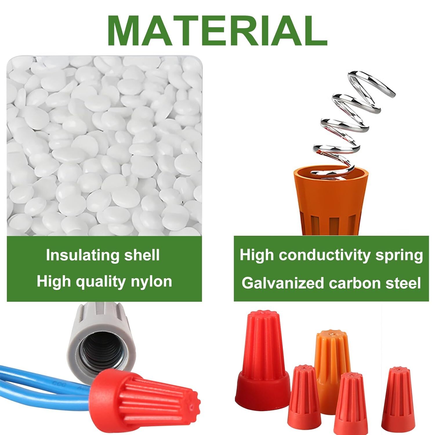 255PCS Electrical Wire Connectors Screw Terminals Falak Tayyeb