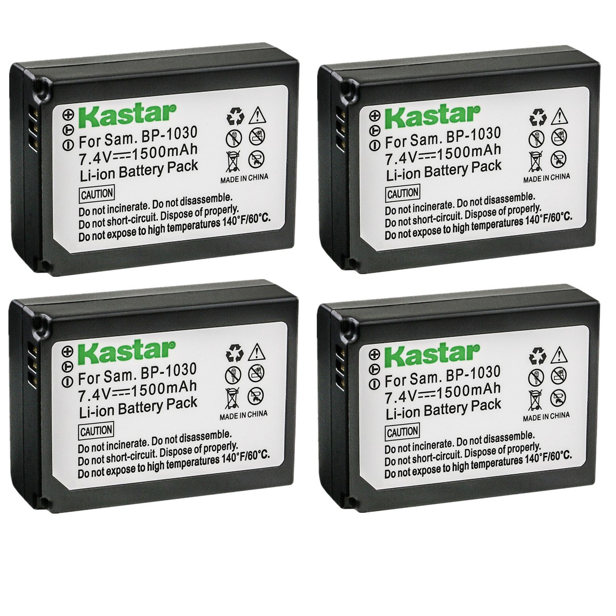 Kastar Replacement Battery for Samsung BP1030 BP1130 & Samsung