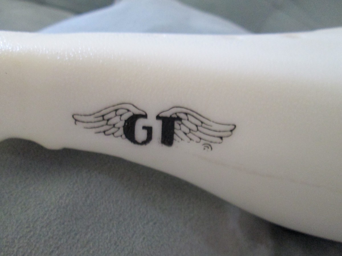 Old school bmx GT Wing logo seat white | eBay Old school bmx GT Wing logo seat white | eBay