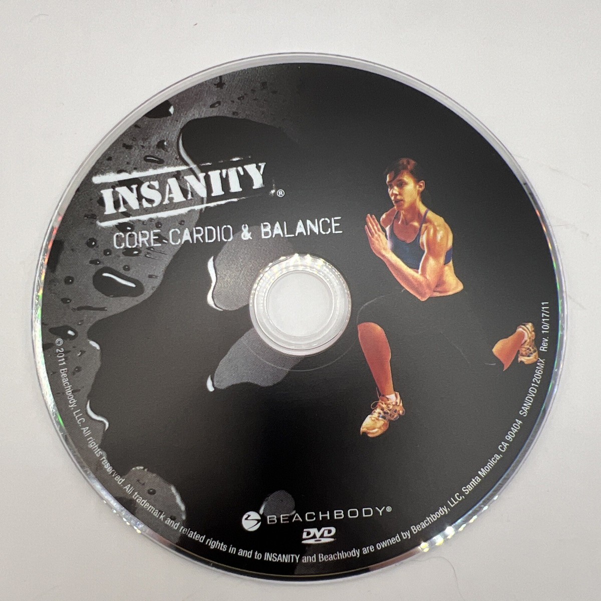 Insanity Workout: Core Cardio And Balance Beachbody Replacement Disc  Shaun T