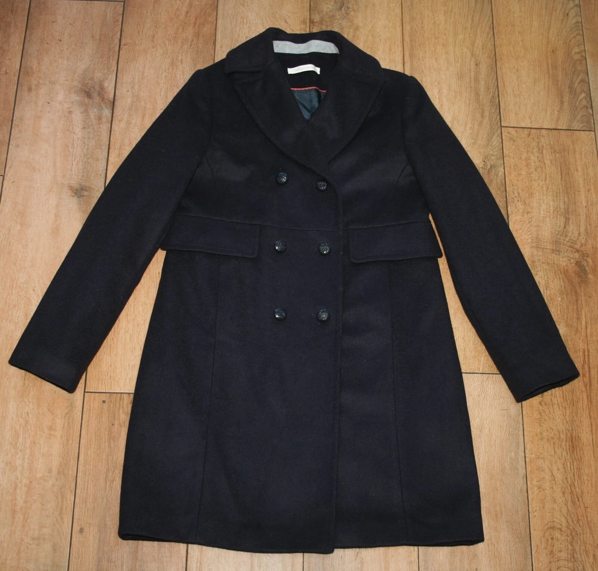 Chemins blancs wool coat sale