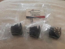 MGI SpeedWare RED LED Marine Rocker Switches 12V 20A, 3 Pack - SPST On-Off.