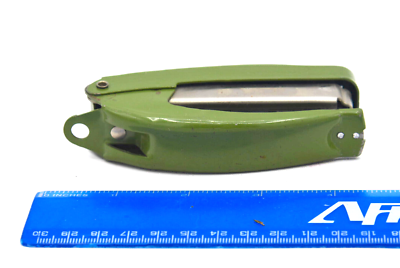 Vintage Swingline Cub Plier Hand Held Stapler Avocado Olive Green