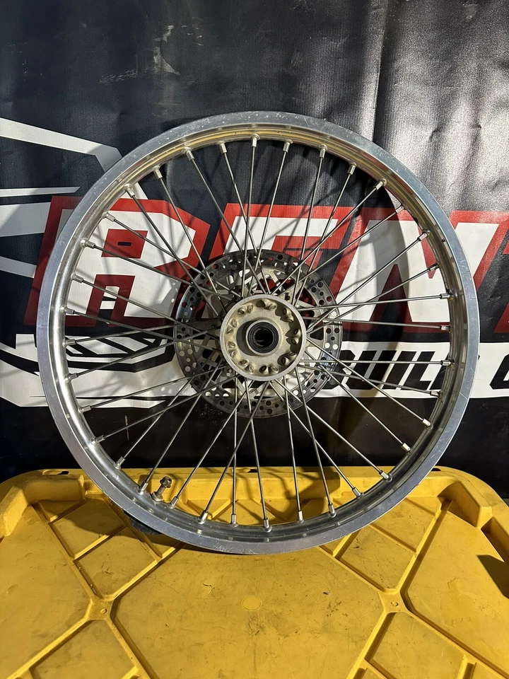 Llanta delantera Yamaha YZ250 YZ125 1997-2001 OEM USADA (DID J 21 X 1,60), rueda buje Foto 2 de 4