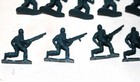 Vintage PLASTIC GREEN ARMY MEN Infantry Toy Soldier 2.5" MIXED Poses 41 Figures — photo 4