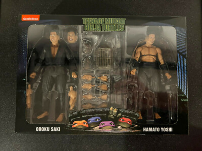 NECA Teenage Mutant Ninja Turtles TMNT Oroku Saki & Hamato Yoshi (Walmart)