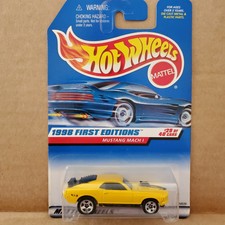 hot wheels 1998 first editions mustang mach 1