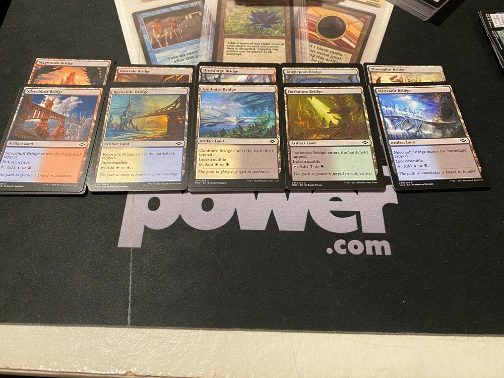 MTG Modern Horizons 2 Full Set of 10 Artifact Lands 4x Each