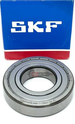 SKF 6207 ZZ C3 DEEP GROOVE BALL BEARING, METAL SHIELDED 2Z