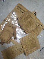 Rothco Map And Document Case - Coyote Brown With Pouches And Single Pouch