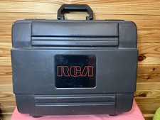 1989 Canon Canovision 8 E80/E808 8mm Video Camera Recorder With Hard Carry Case