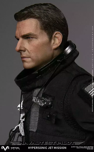 EN STOCK VTS TOYS VM053 1/6 Jet Hipersónico Misión Naval Piloto de Prueba Tom Cruise - Imagen 6 de 12