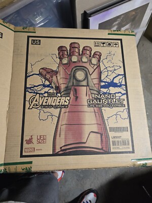 Hot Toys LMS007 AVENGERS: ENDGAME NANO GAUNTLET LIFE-SIZE Rare Japan