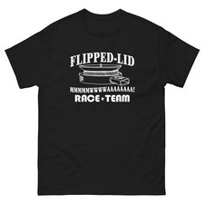 Flipped Lid Race Team T Shirt Air Cleaner Thermoquad Quadrajet Holley Filter