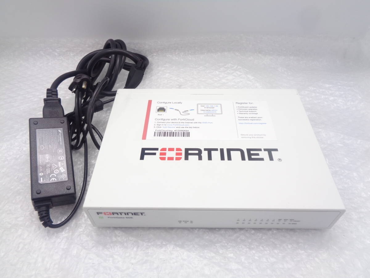 ルーター・ネットワーク機器 FORTINET FortiGate 60E Amazon.com: FORTINET FortiGate-60E / FG-60E Next Generation